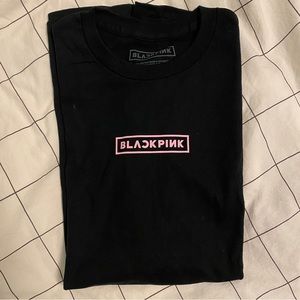 BLACKPINK Encore Concert 2023 Short Sleeve T-Shirt in Black